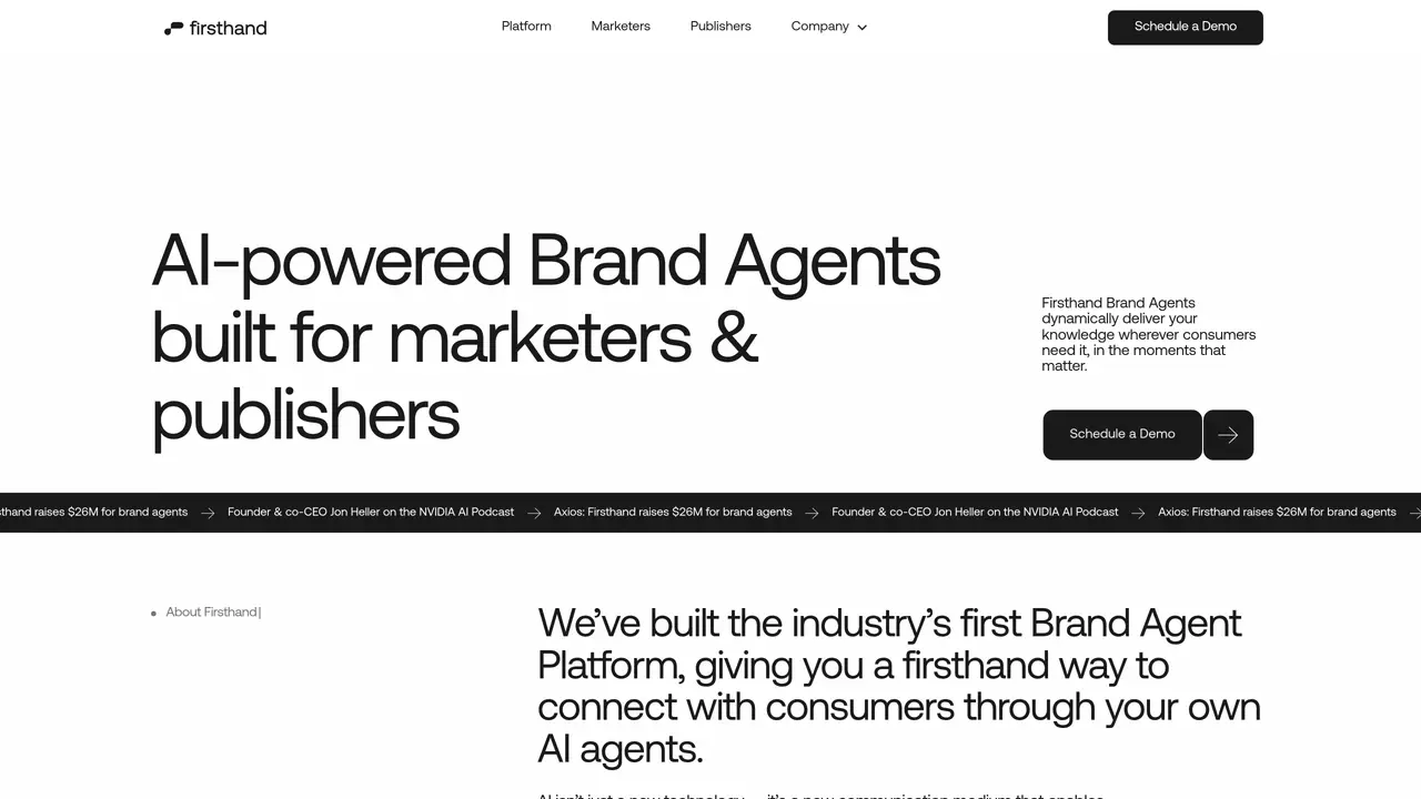Firsthand featured image