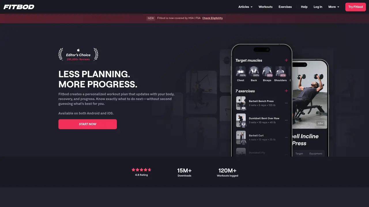 Fitbod featured image