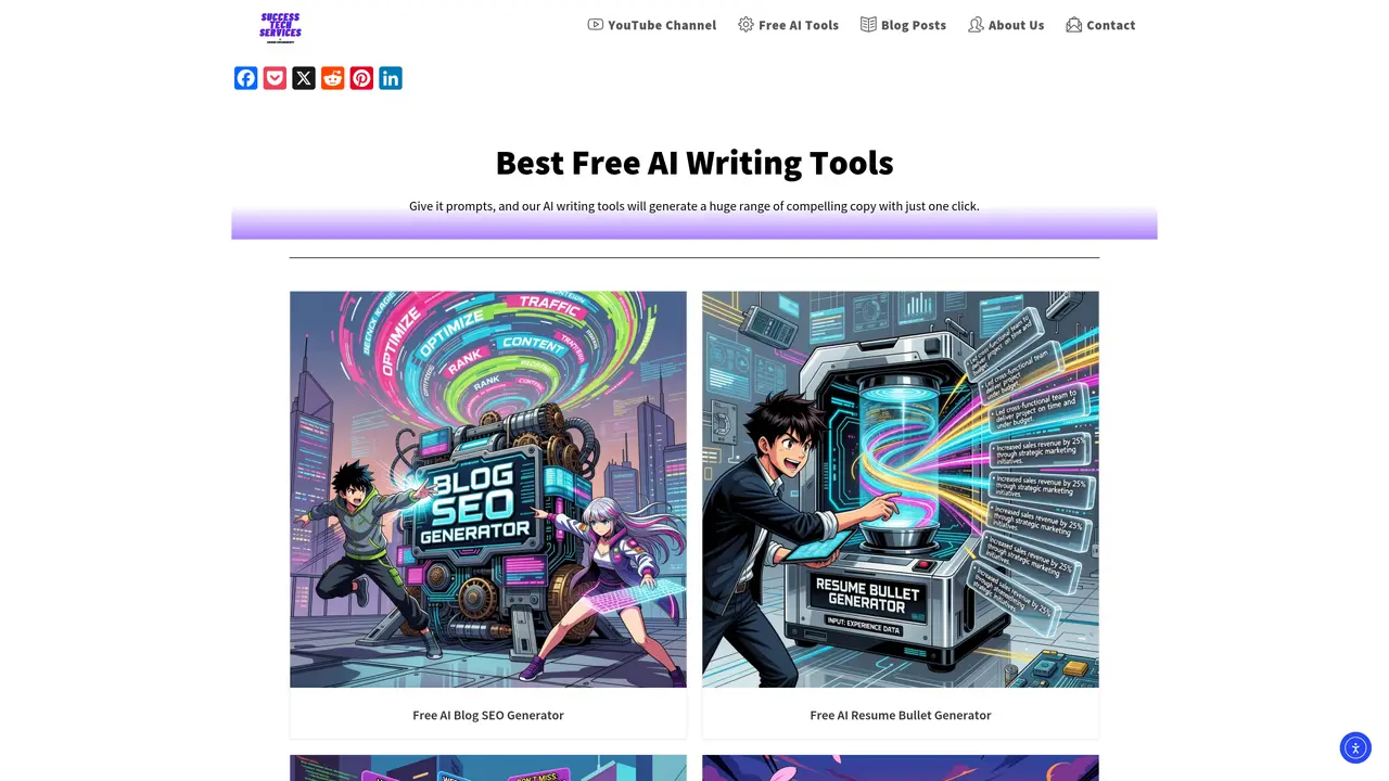 Free AI Content Idea Generator featured image