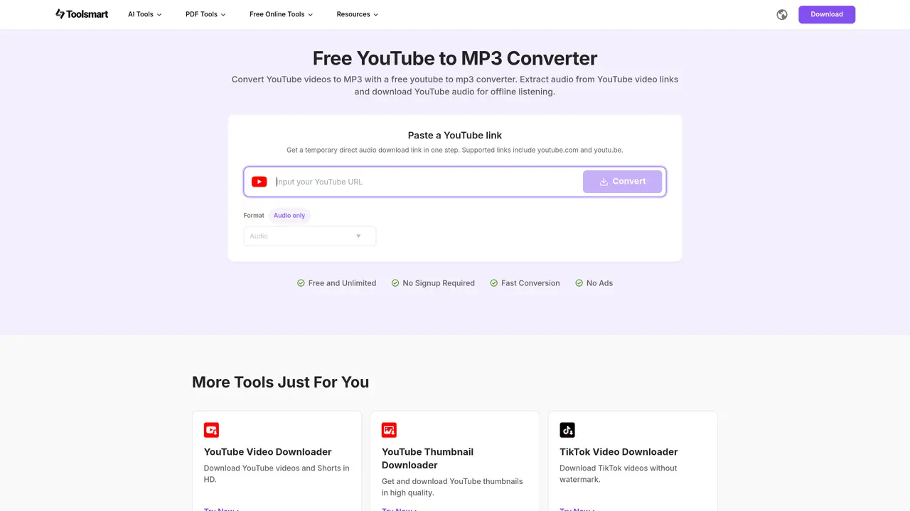 Free YouTube to MP3 Converter featured image