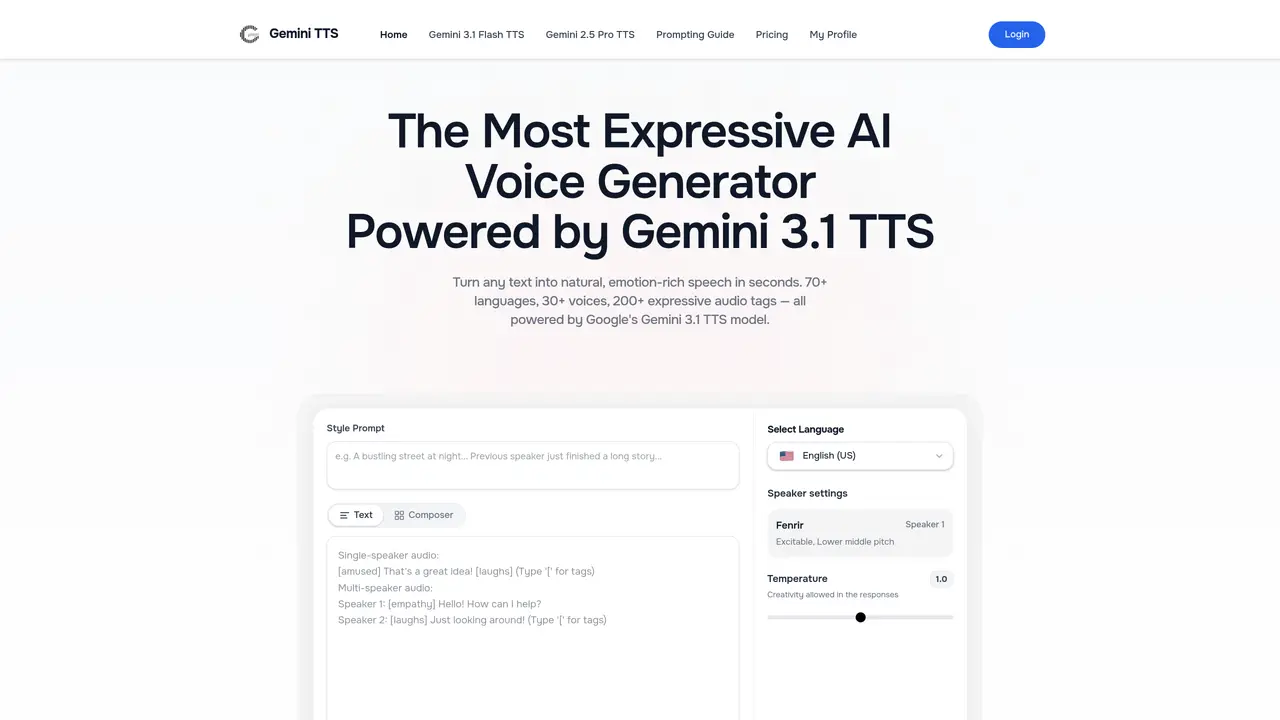 Gemini TTS featured image