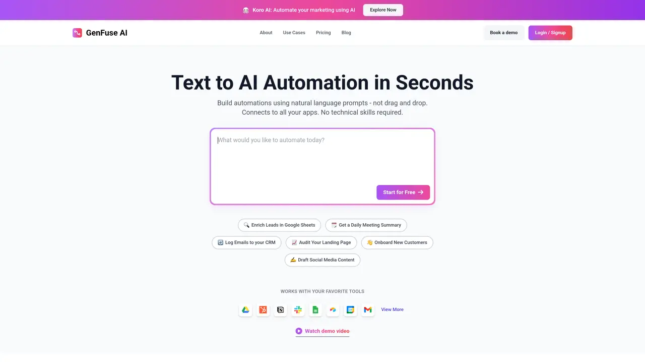 GenFuse AI featured image