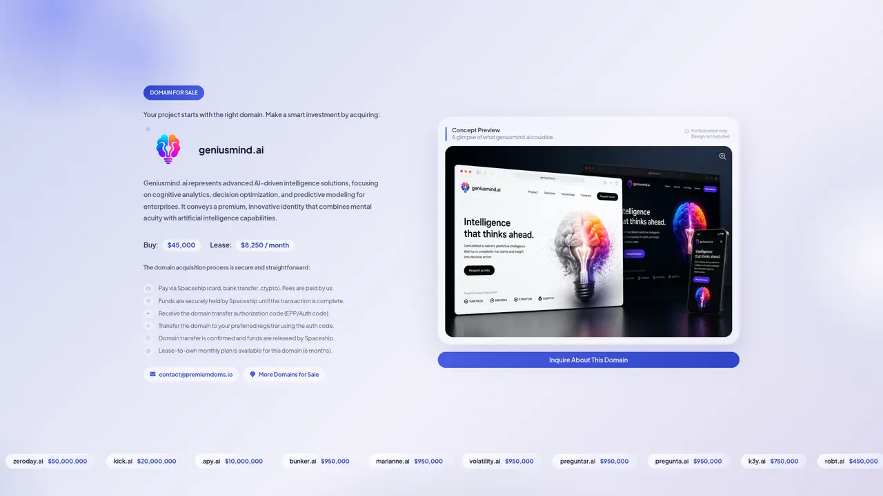 GeniusMind.ai featured image