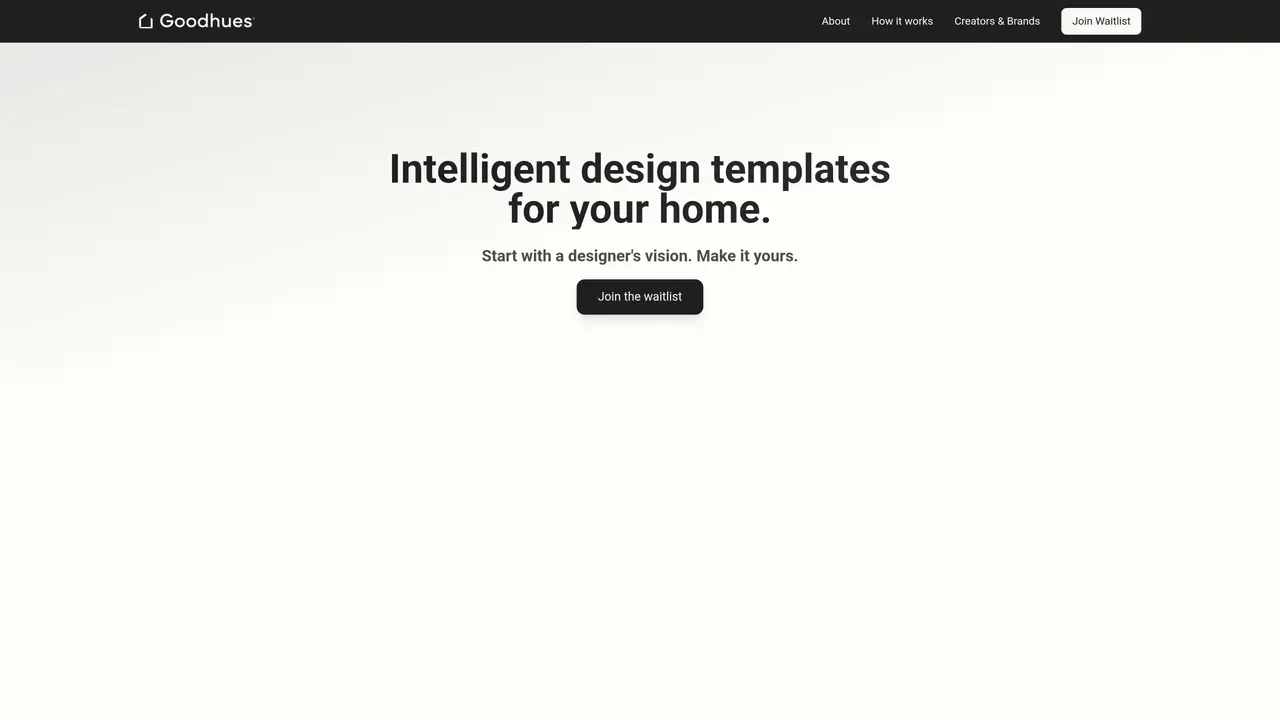 Goodhues.ai featured image