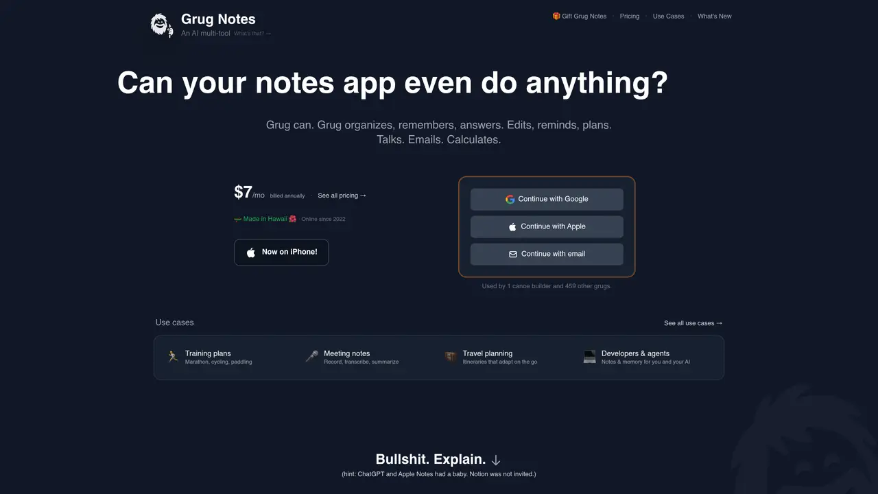 Grug Notes featured image