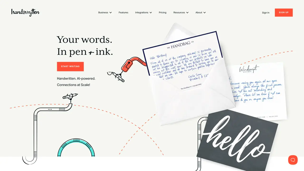 Handwrytten featured image