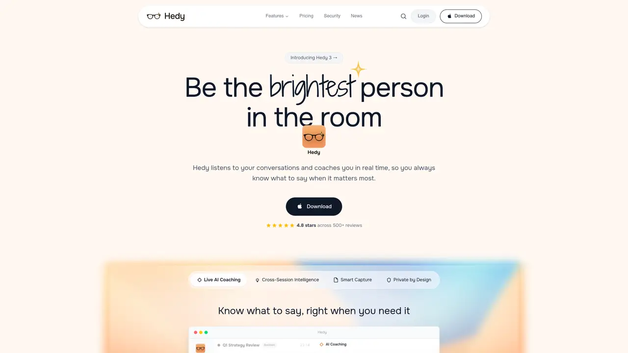 Hedy AI featured image