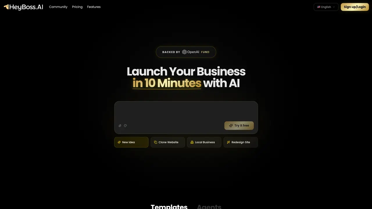 HeyBoss.AI featured image