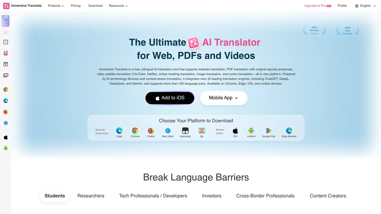 Immersive Translate featured image