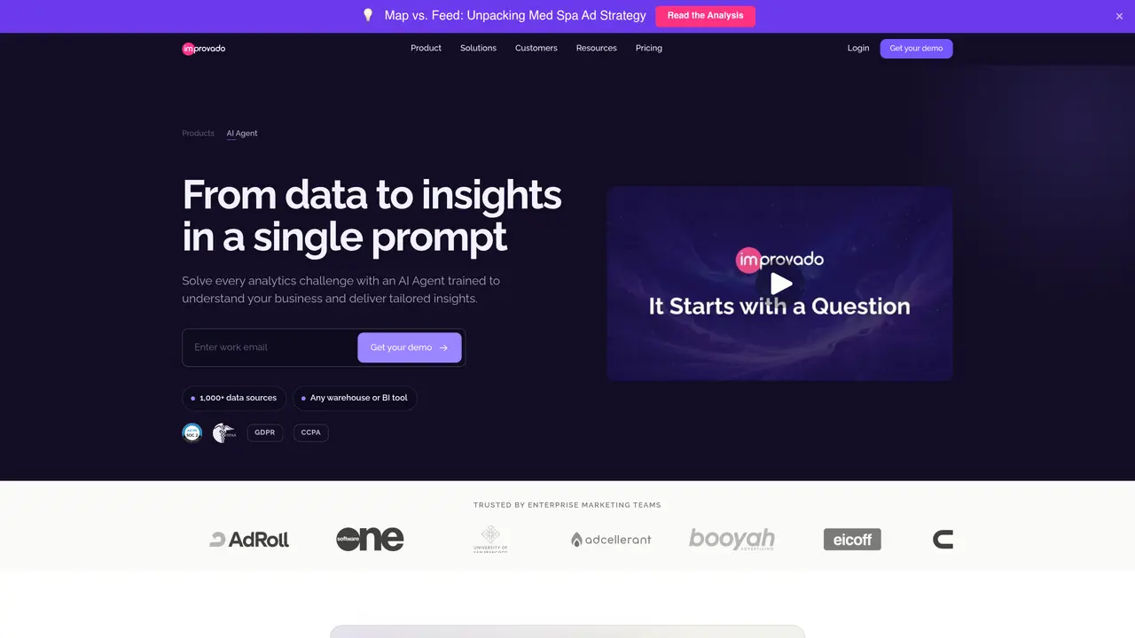 Improvado AI Agent featured image