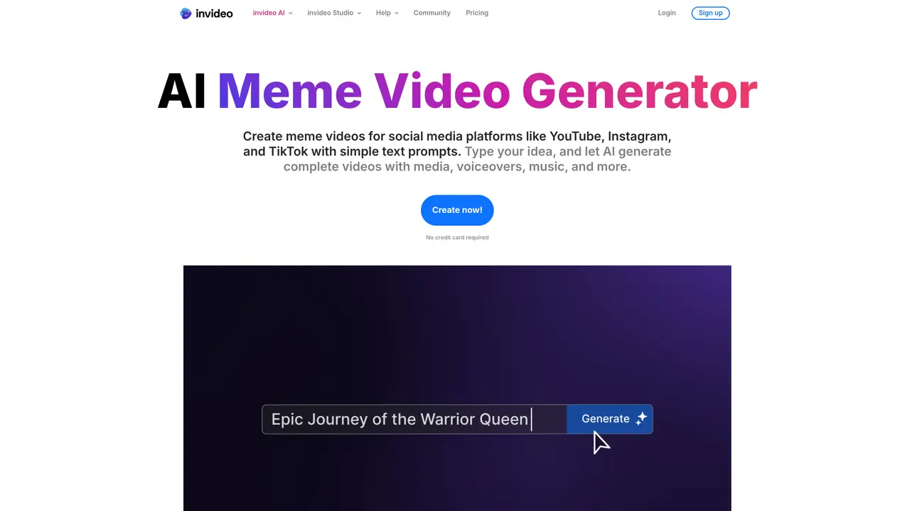 Invideo Meme Generator featured image