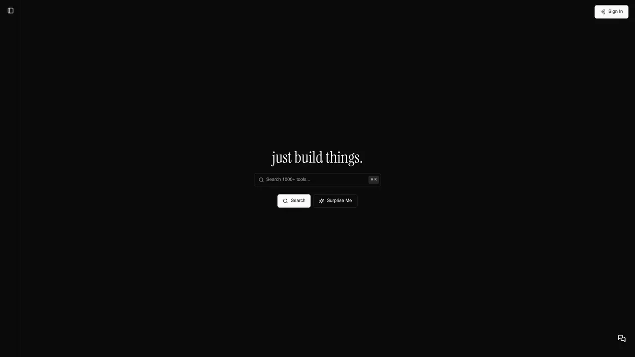 Just build things featured image