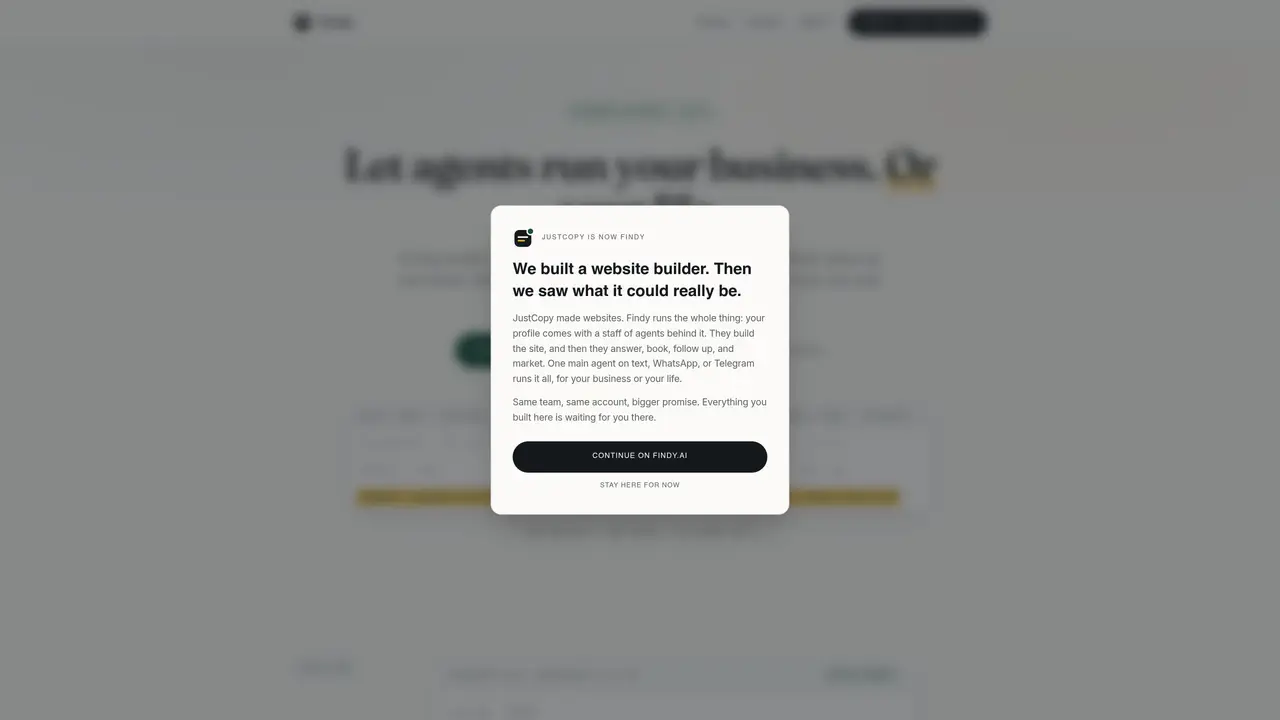 JustCopy.ai featured image