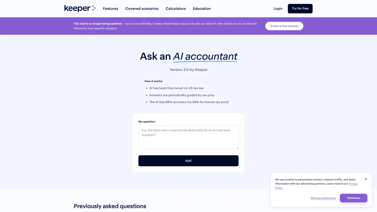 Keepertax featured image