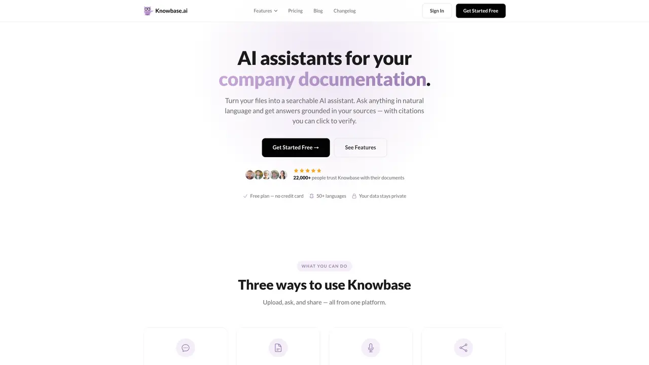 Knowbase.ai featured image