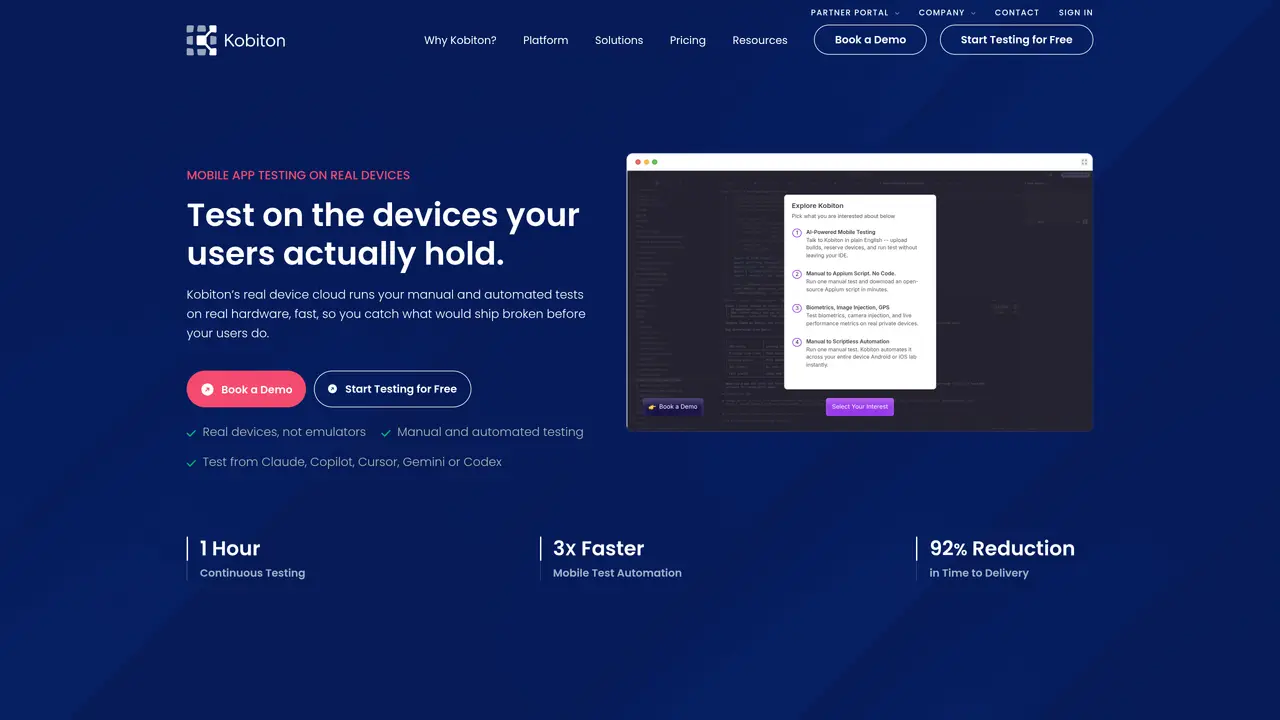 Kobiton Platform featured image