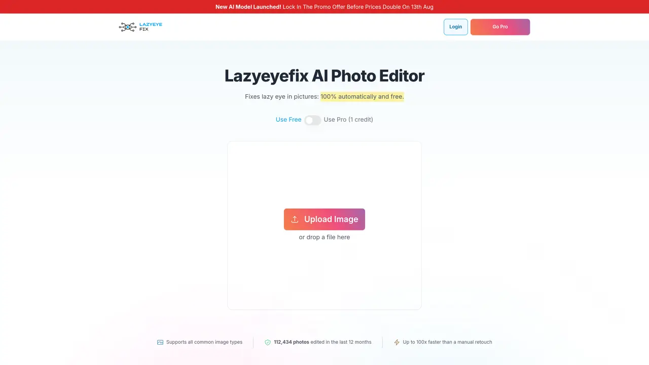 Lazyeyefix AI Photo Editor featured image