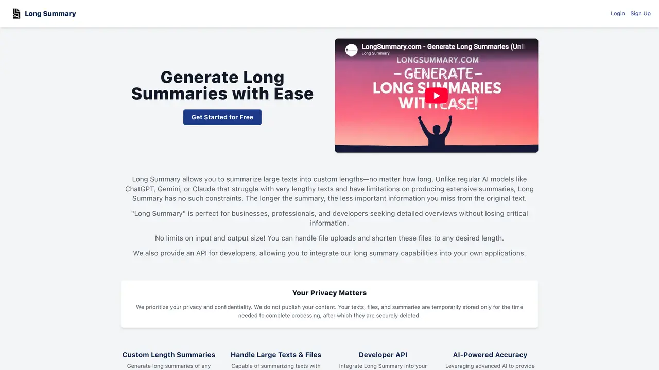 Long Summary featured image