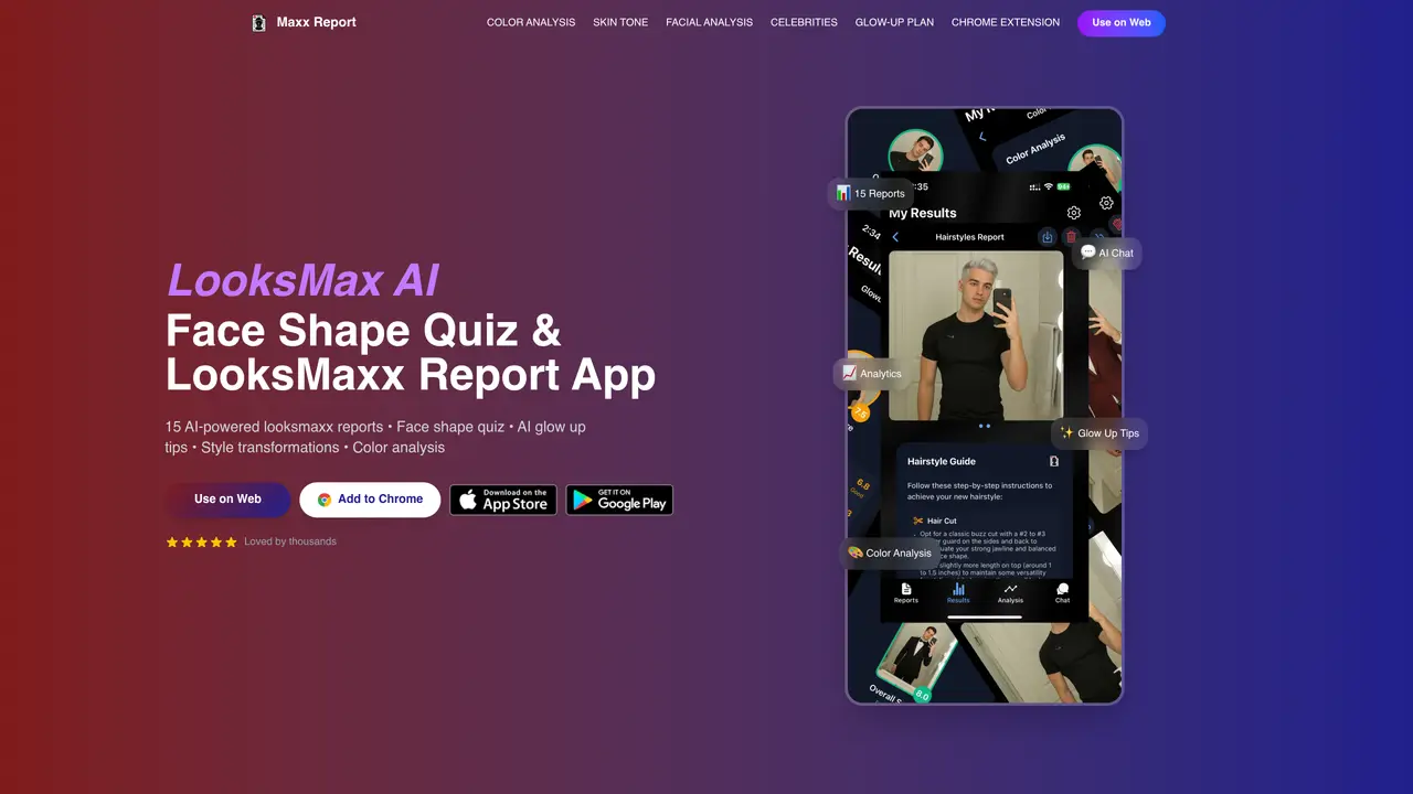 LooksMaxx Report featured image