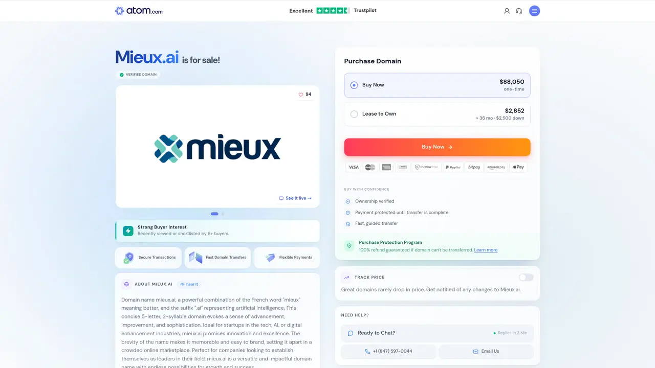 Mieux.ai featured image