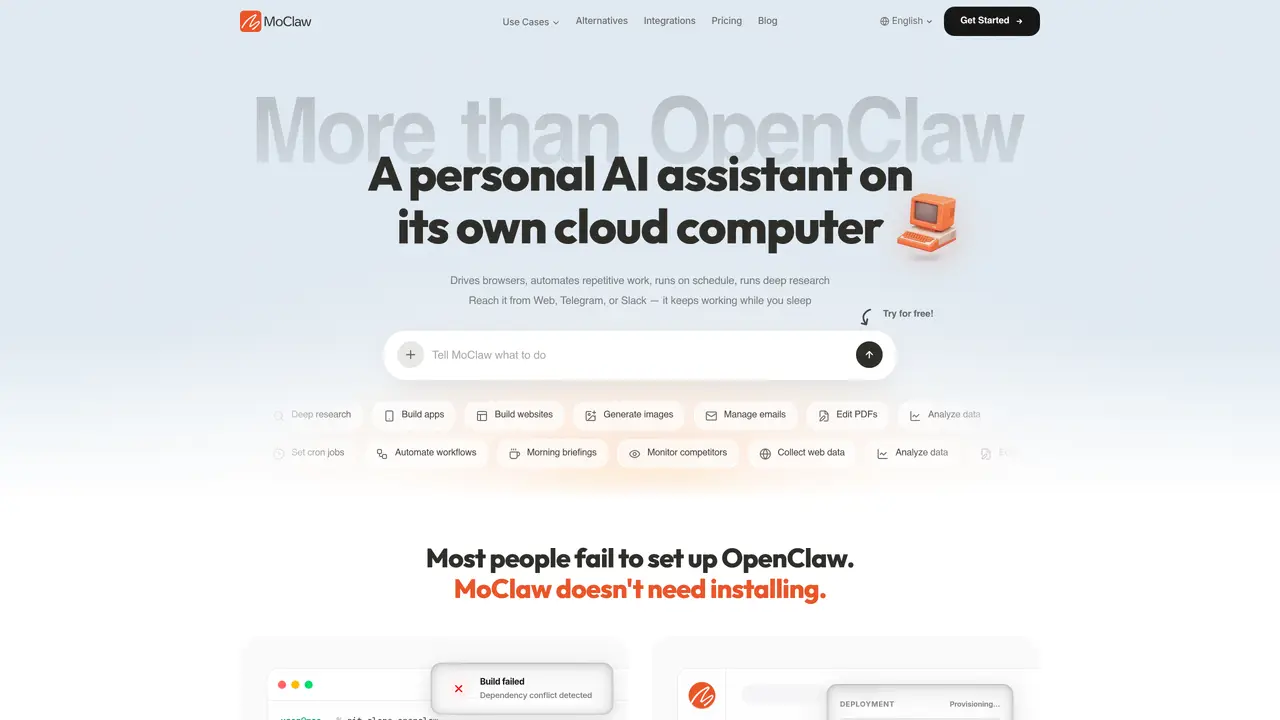 MoClaw featured image