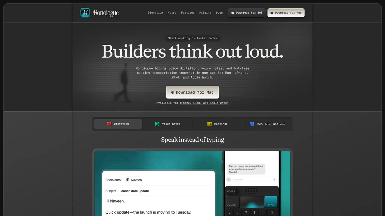 Monologue AI featured image
