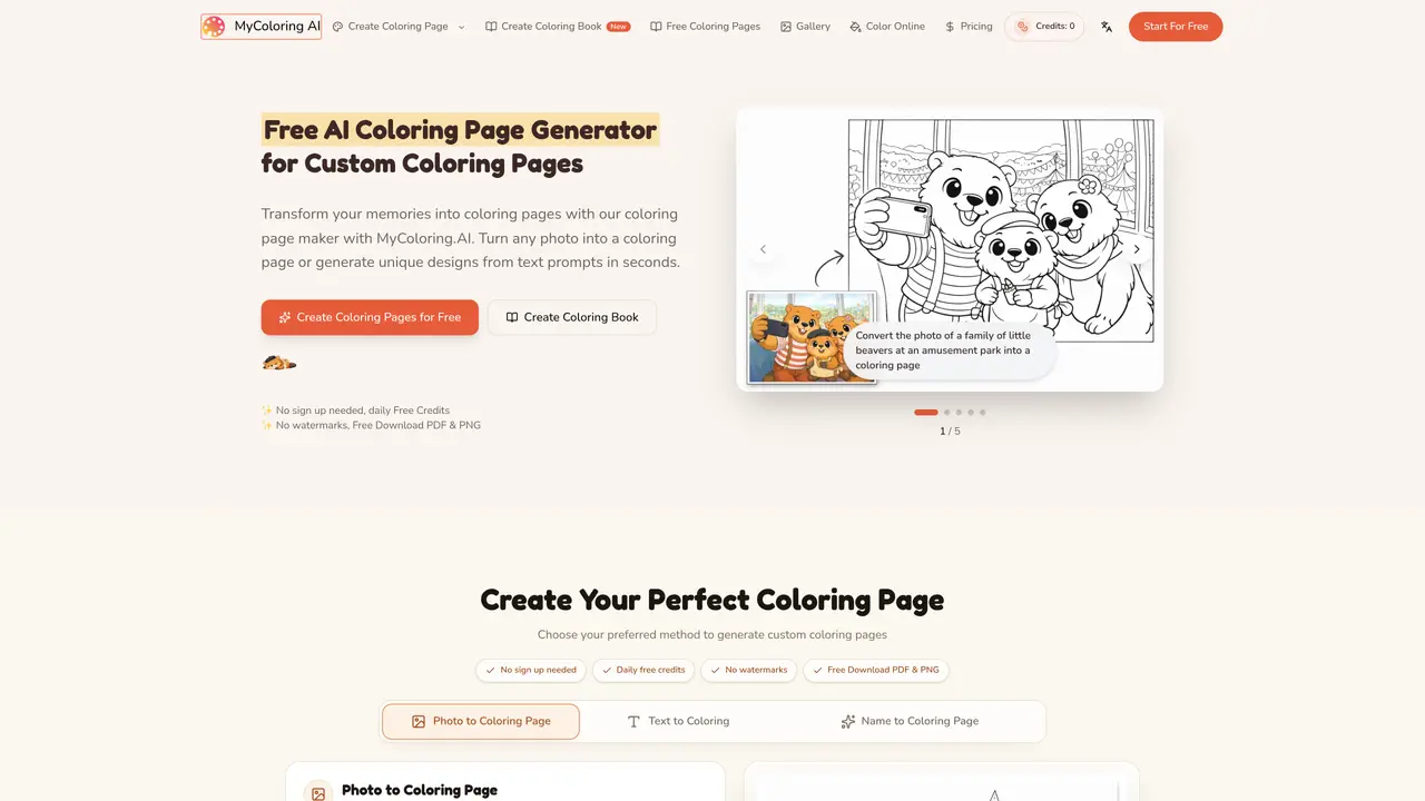 My Coloring AI featured image