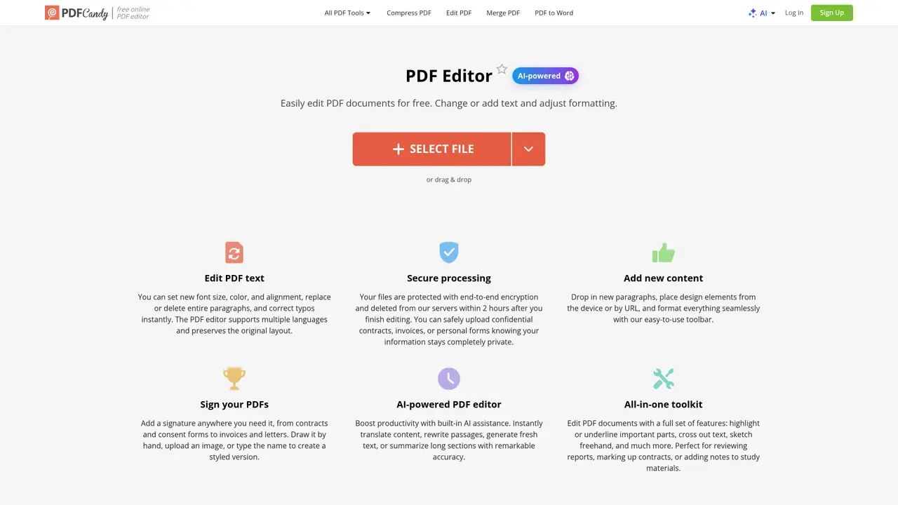 PDF Editor featured image
