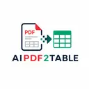 PDF2TABLE icon