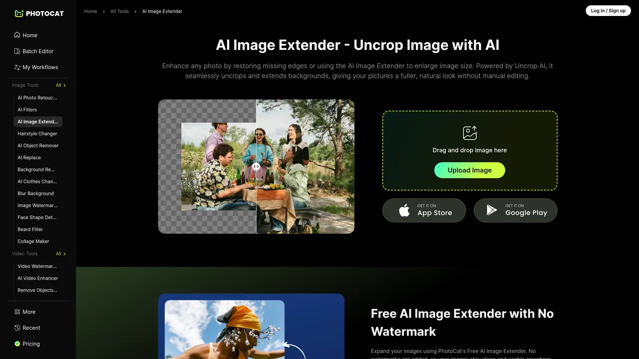 PhotoCat AI Image Extender featured image