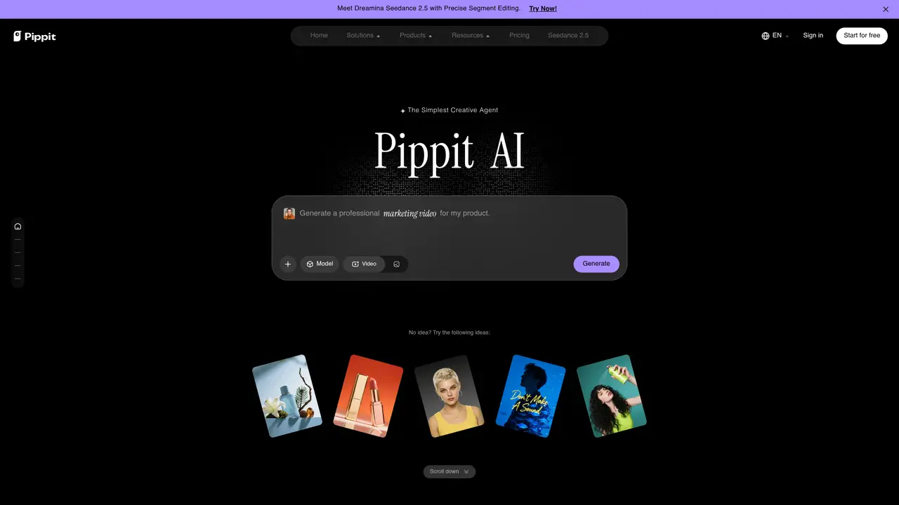 Pippit AI featured image