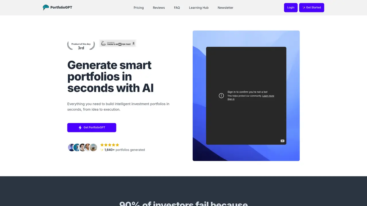 PortfolioGPT featured image