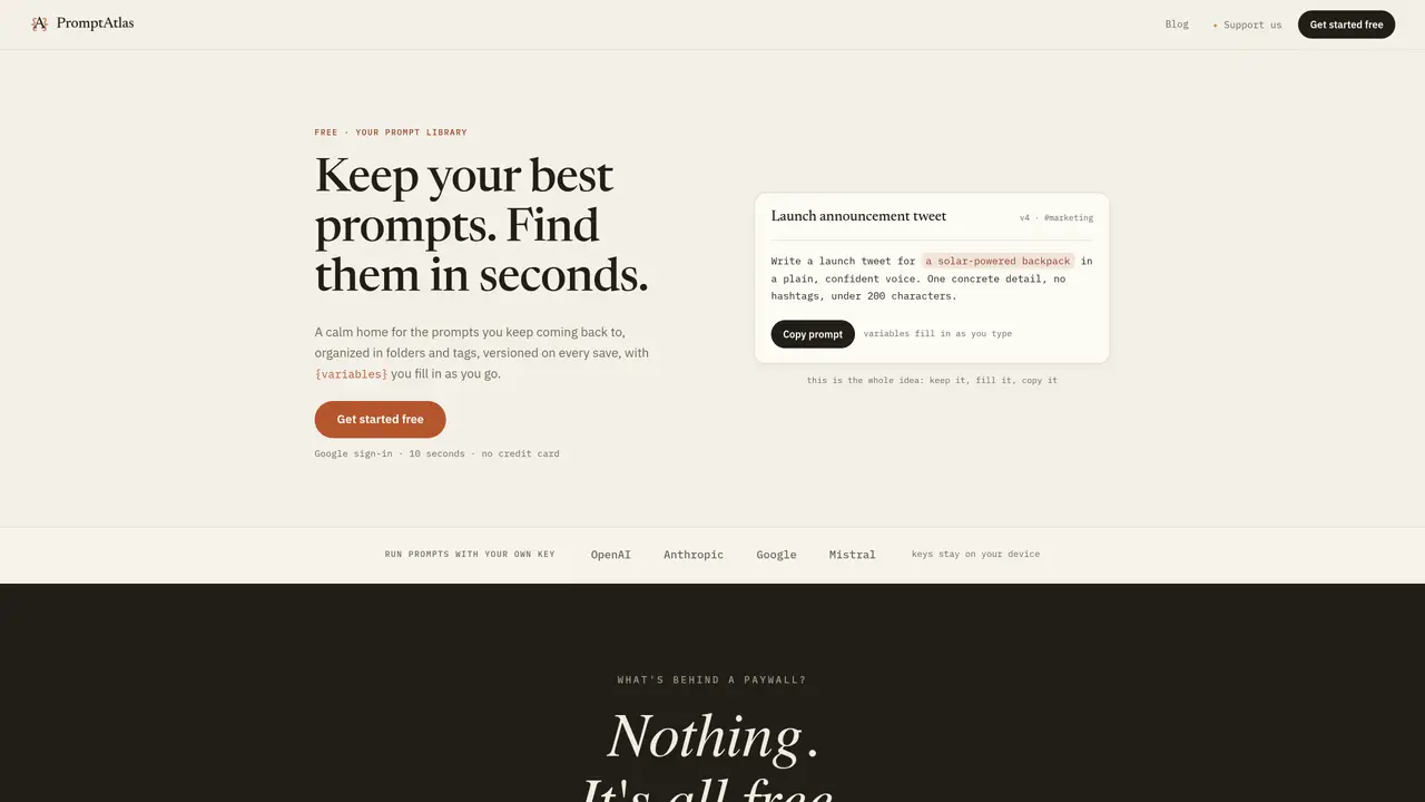 PromptAtlas featured image