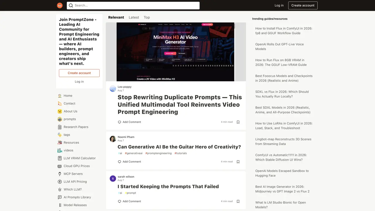 Promptzone featured image