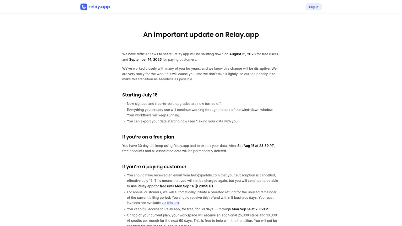 Relay App featured image