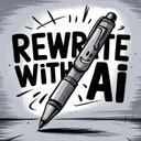 Rewrite AI icon