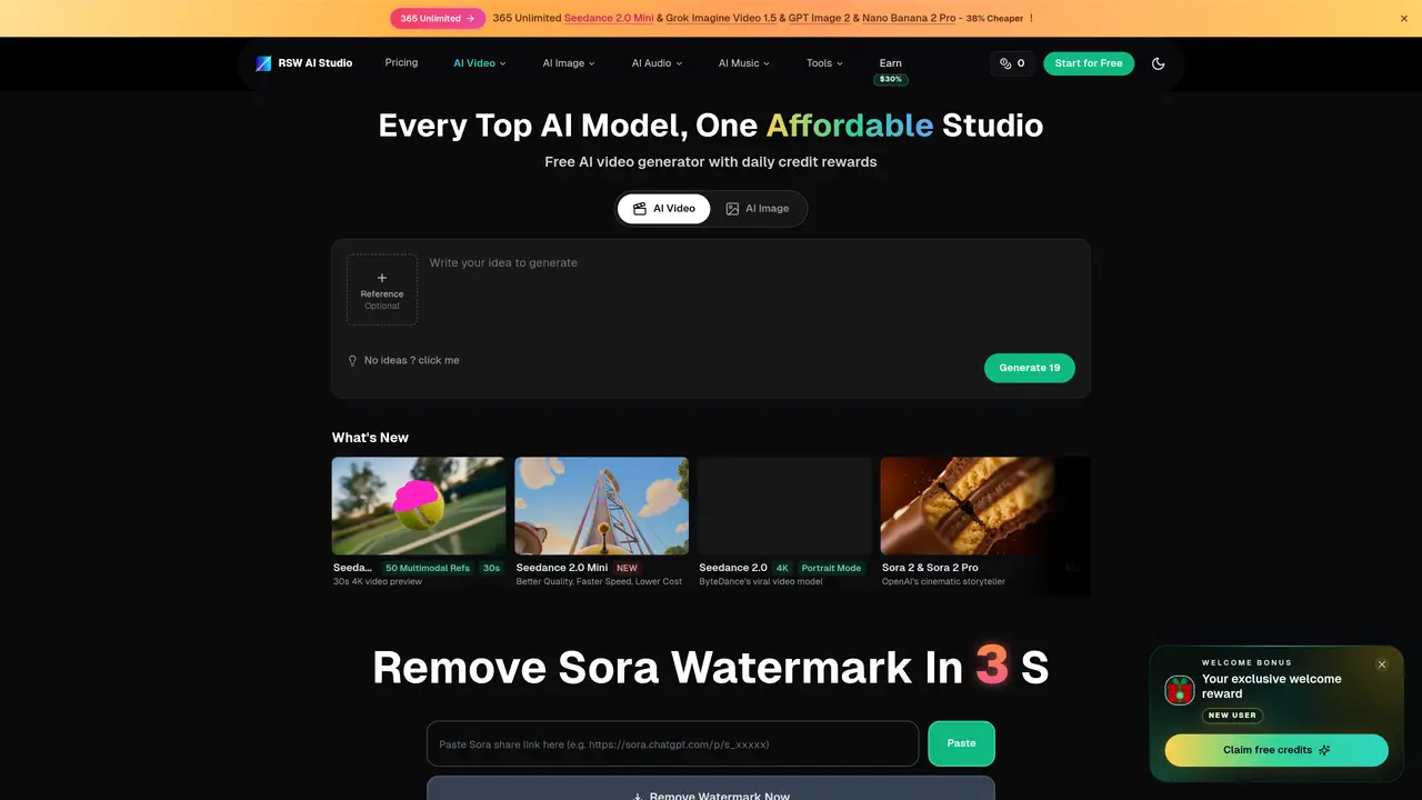 RSW Sora 2 AI Studio featured image