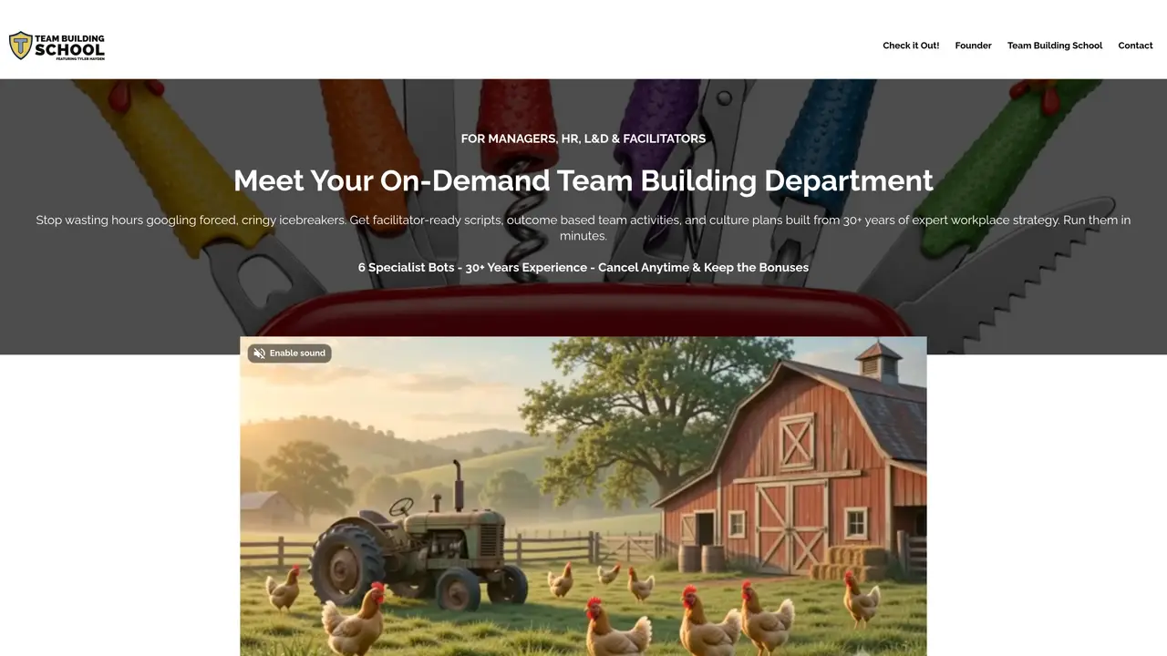 Rubber Chicken AI – Authoritative Team Building Activity Toolkit featured image