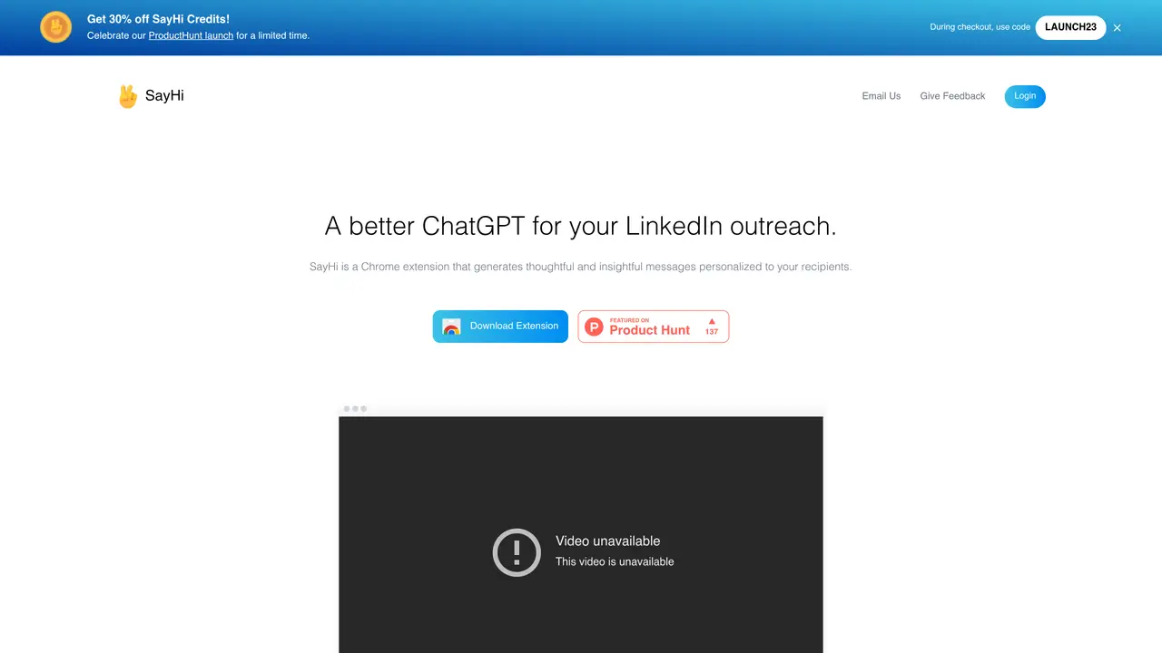 SayHi featured image