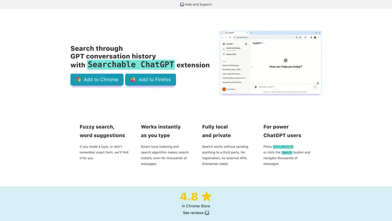 Searchable ChatGPT featured image