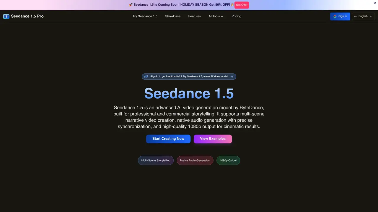 Seedance 1.5 featured image