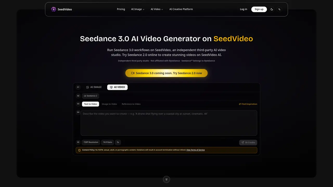 Seedance 3.0 AI featured image