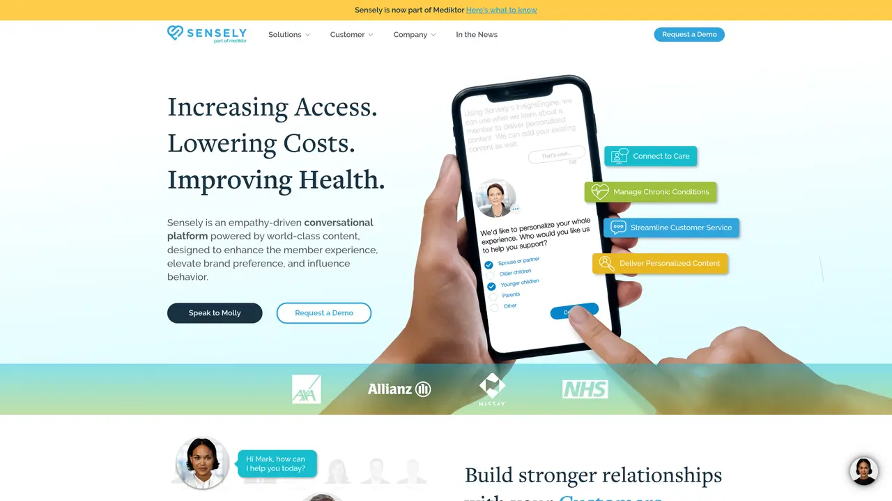 Sensely featured image