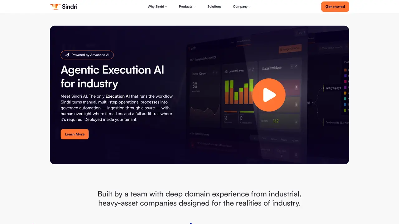 Sindri. AI for Industry featured image