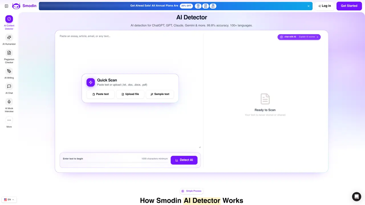 Smodin AI Content Detector featured image