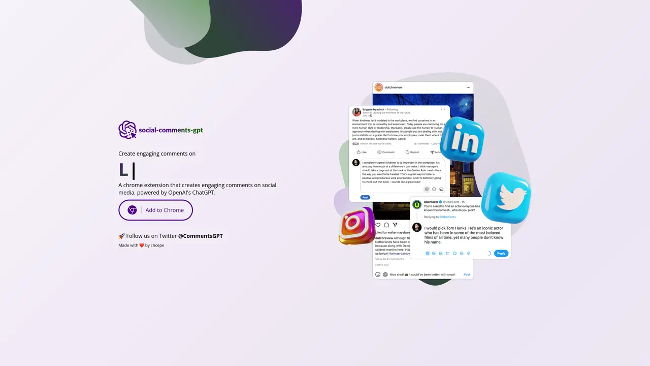 Social Comments GPT featured image