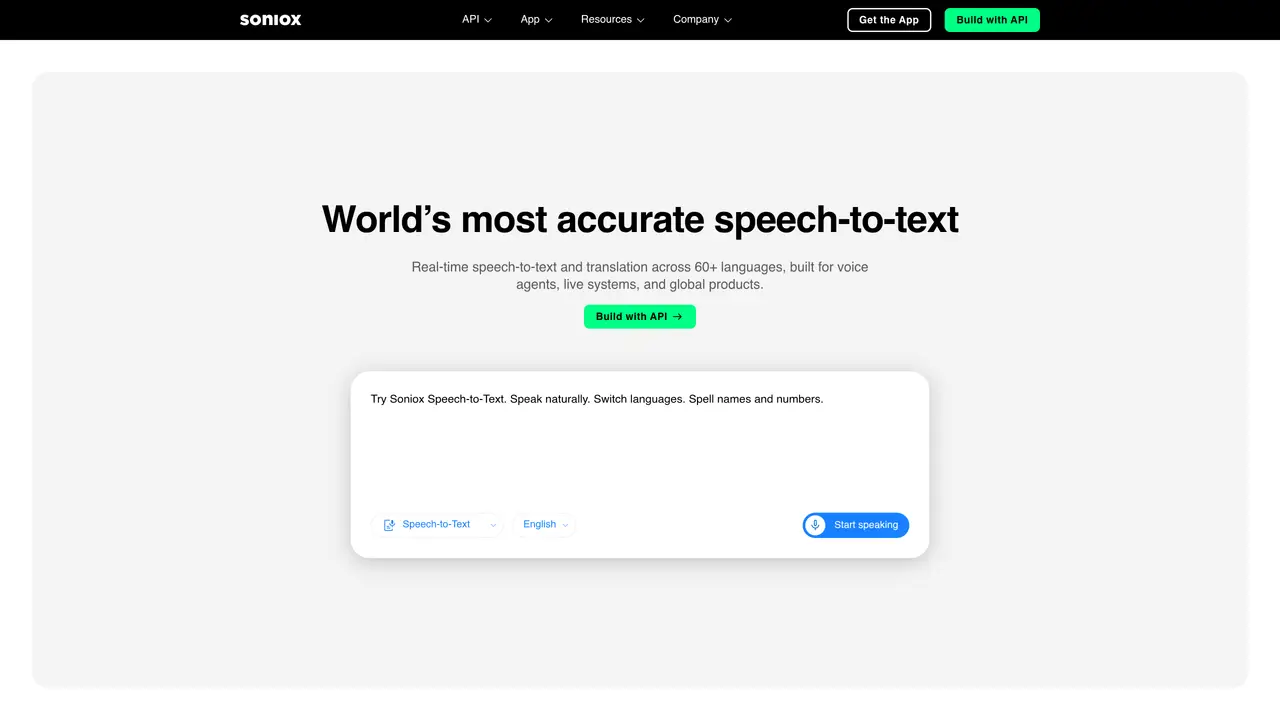 Soniox Speech-to-Text featured image