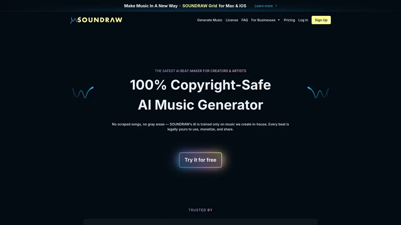 Soundraw featured image