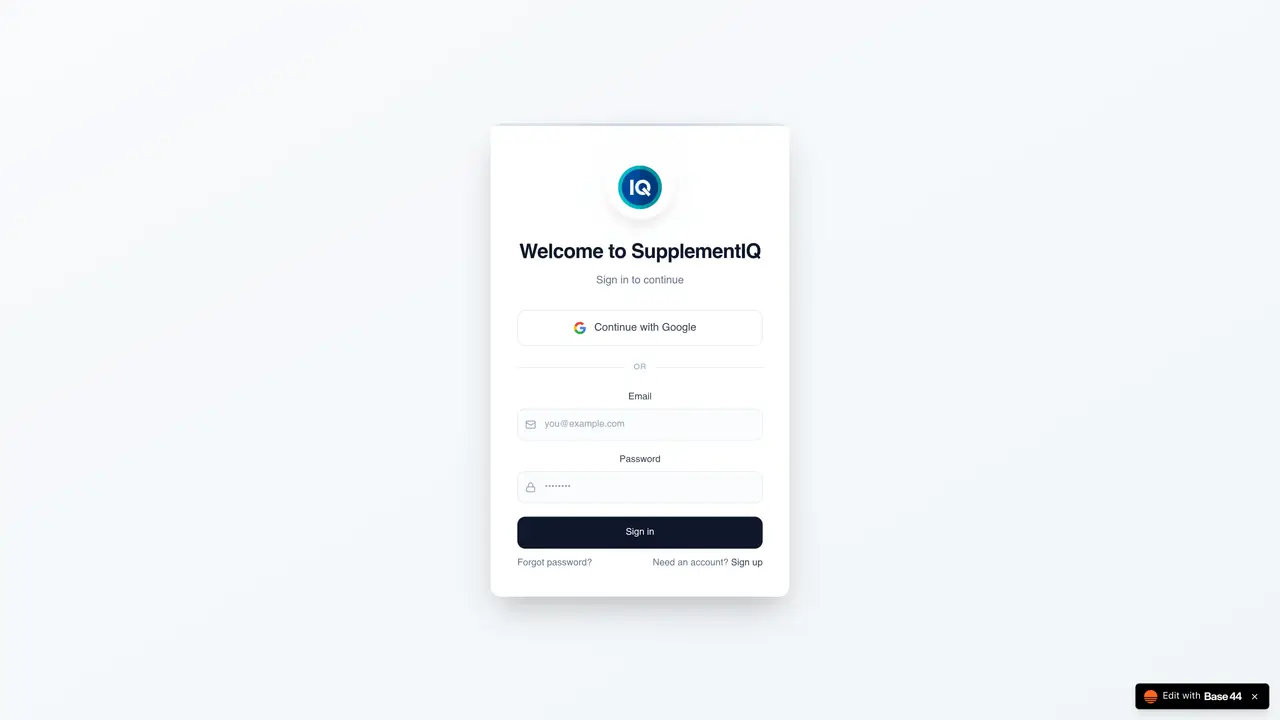 SupplementIQ featured image