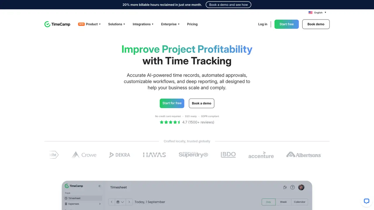 TimeCamp featured image